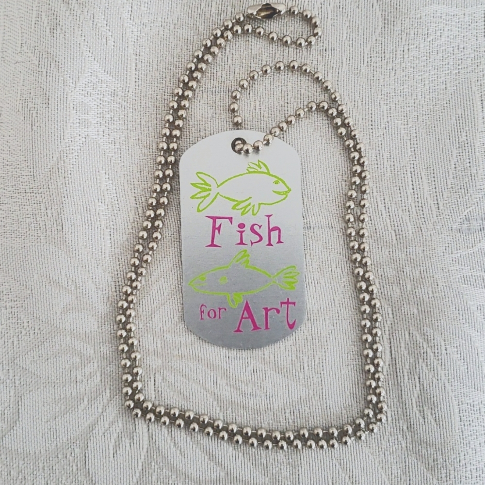 Vintage Fish for Art Necklace